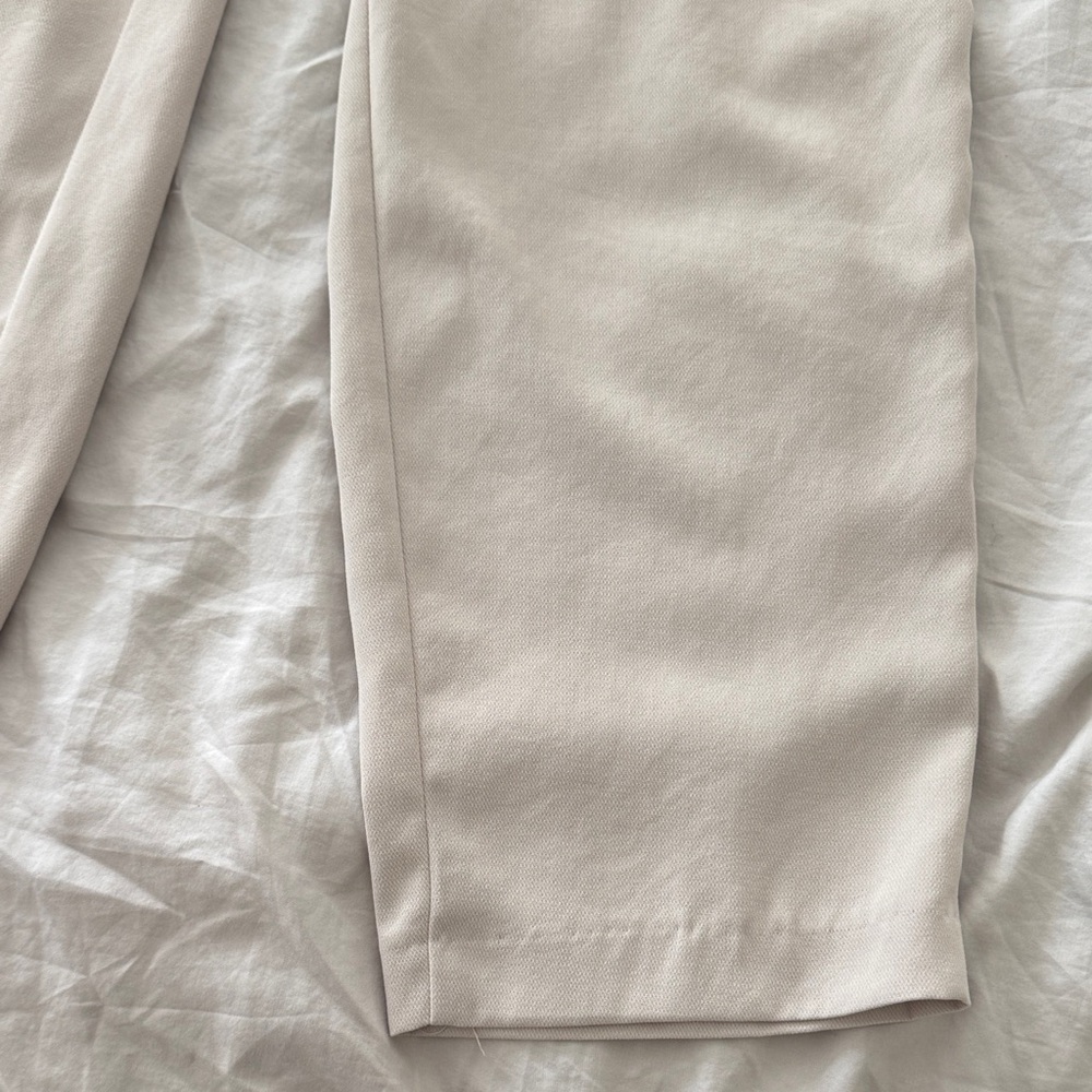 Zara Beige Drawstring Pants - Picture 7 of 10